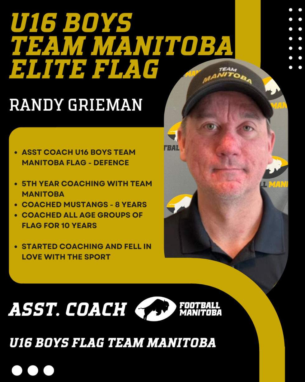 2025 Provincial Team Coaches | Football Manitoba Flag